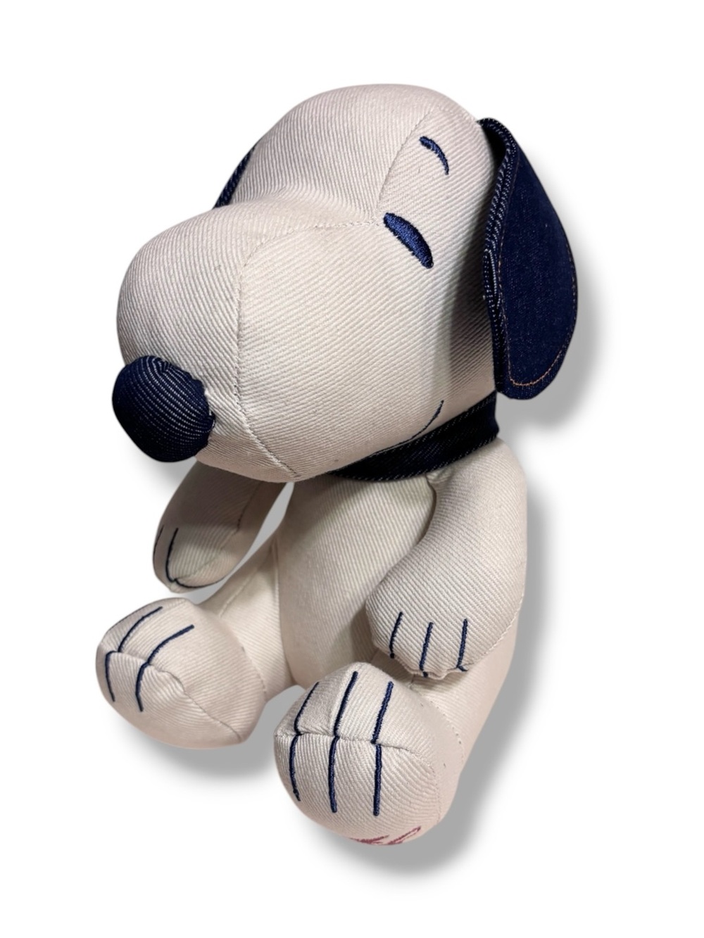 AMERICAN EAGLE OUTFITTERS x PEANUTS Canvas & Denim 8” Snoopy Stuffed Plush Toy
